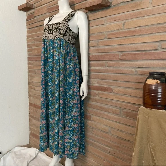 Natural Life Boho Cottagecore Maxi Dress Small - Picture 3 of 8